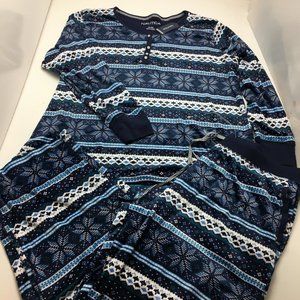 Nautica 2PC Women's Sleepwear set Color: Blue